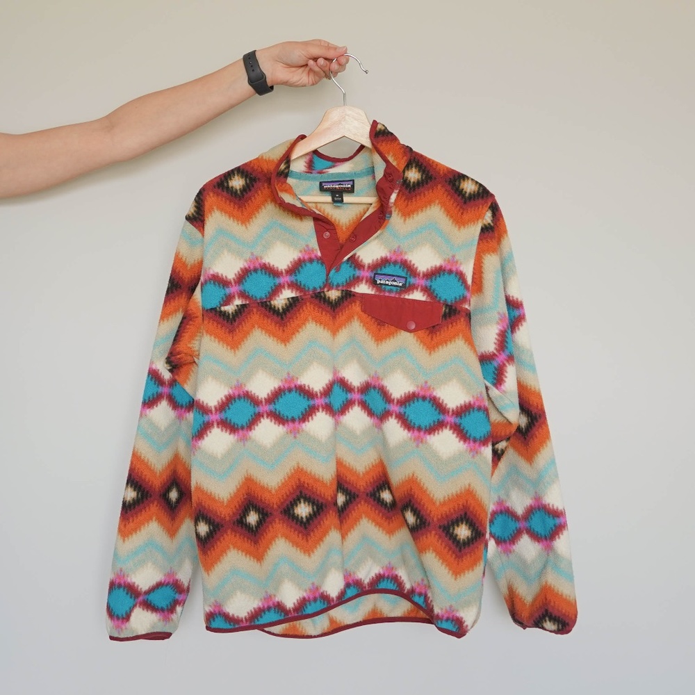 Patagonia Synchilla Quarter Botton Sweatshirt